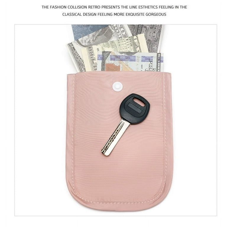 3Pcs Travel Bra Wallet Women Hidden RFID Bra Wallet Anti Pickpocket Under  Clothes Money Womens Wallet Pouch Secret Pocket Wallet for Women with Money