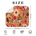 thumbnail image 4 of Pioneer Flower Floral Print Pattern Dish Drying Mat for Kitchen 1 Pack, Ultra Absorbent Microfiber Dishes Drainer Mats,16"x18", 4 of 6