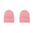 thumbnail image 2 of Jumpingount Beanie Hat Gorros de punto Unisex Skullcap Candy Color Warm Hilo multifuncional Accesorios para el cabello para deportes al aire libre Pink Rosa 2piezas Jumpingount CBP269779, 2 of 5