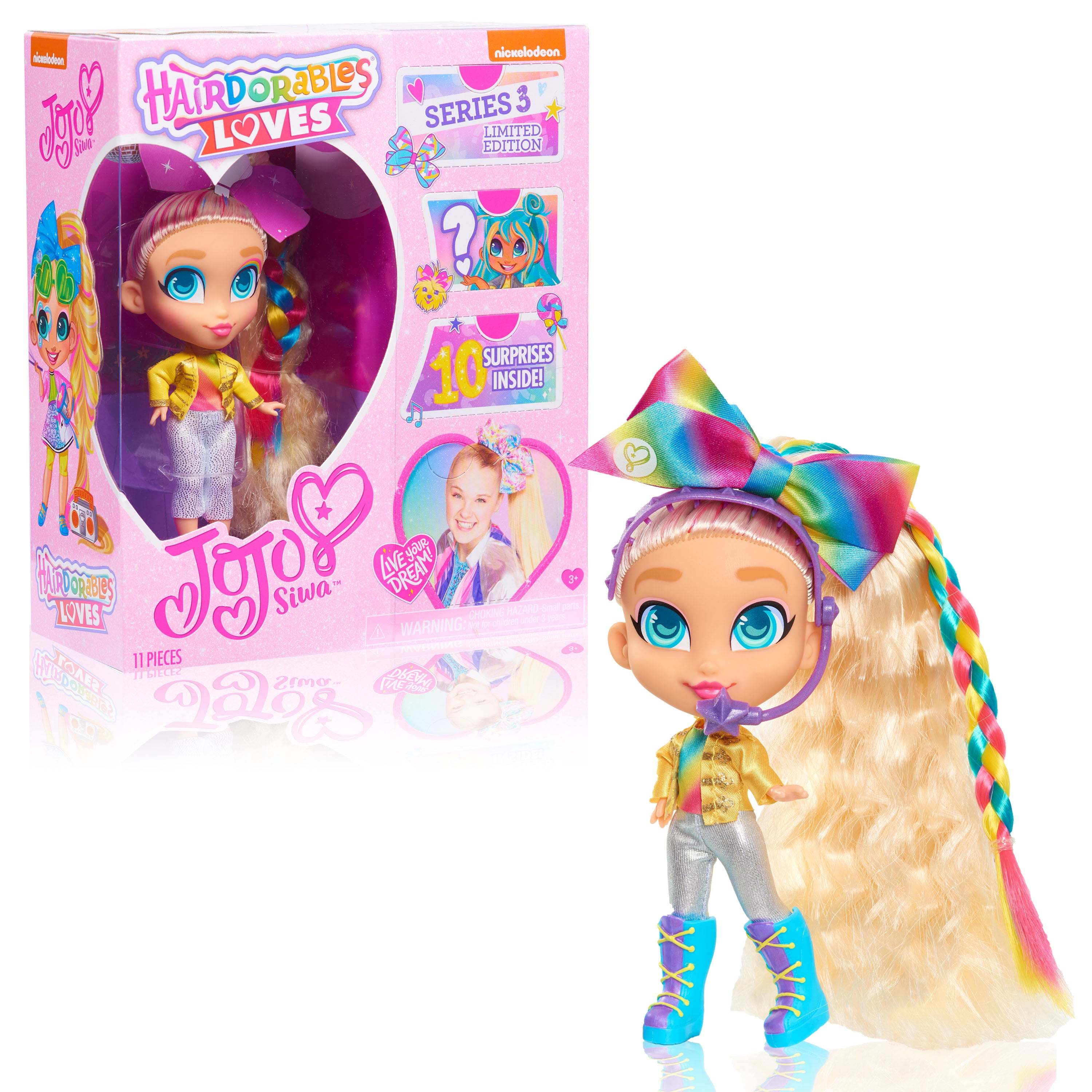 Jojo Siwa DREAM Doll Series 2 Jumpsuit Brand New Hairdorables 