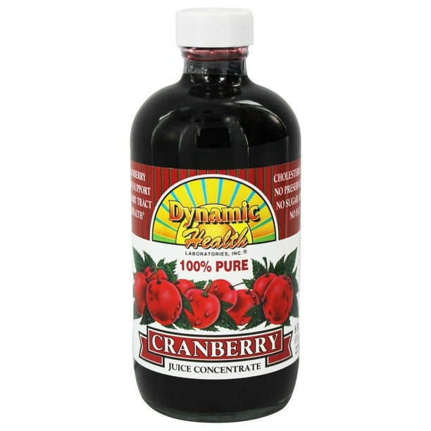 Dynamic Health Juice Concentrate 100 Pure Cranberry 8 fl. oz.