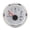 White, variant on Rupoun Universal 52mm Water Level Gauge Indicator E-1/2-F with Colorful Backlight 240-33 Ohms DC 9-32V for RV Yacht Marine Fishing Boat White Dial Silver Cover Replacement