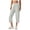 Gray, variant on WQQZJJ Plus Size Women's Capri Pants, Solid Color Casual Straight Leg Pants, Drawstring Elastic Waist Comfortable Outdoor Workout 7/10 Pants