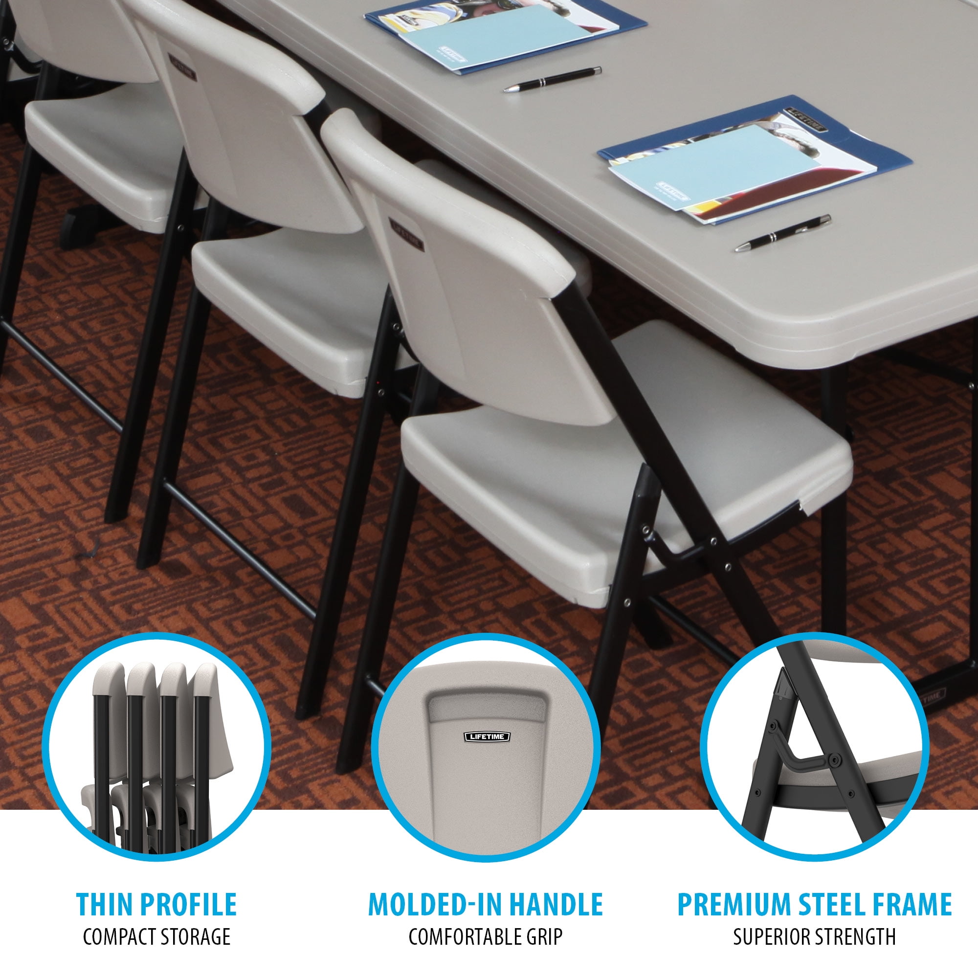 Lifetime Products 80565 Adjustable Height Folding Barbados | Ubuy, image size:2000x2000