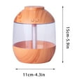 thumbnail image 3 of Xihbxyly Especiales del día Dificultad en granola acética USB Humidificación aromaterapia LED, 3 of 7