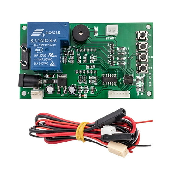 Replacement 1250W/DC 500W Timer Control Board for PC,Washing Machines,Dryers,Massage Chairs,Chargers
