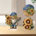 thumbnail image 3 of Forma especial lindo gnomo DIY colorido mesa diamante pintura ornamento kits, 3 of 7