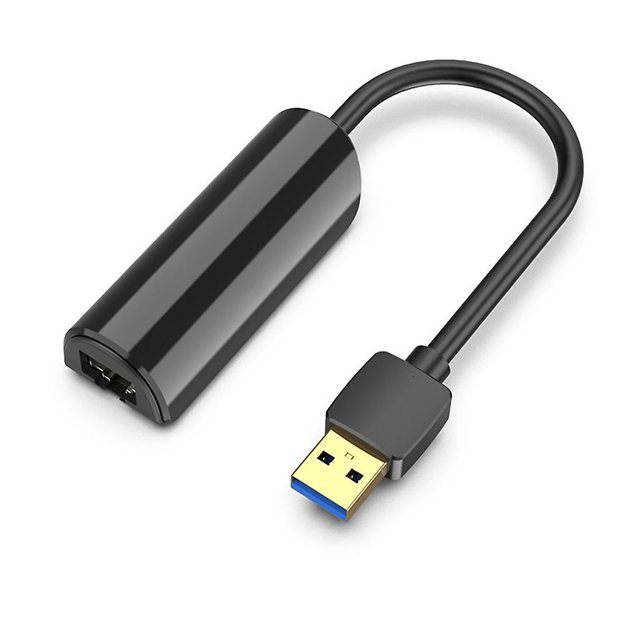Adaptador externo RJ45 USB a adaptador de red LAN Ethernet Gigabit sin demora, USB 3.0 1000M
