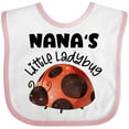 thumbnail image 3 of Inktastic Nana's Little Ladybug Boys or Girls Baby Bib, 3 of 4