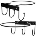 thumbnail image 2 of 2pcs Wall-mounted Basketball Display Shelf Metal Soccer Stand Multi-purpose Balls Holder Balls Shelf, 2 of 8