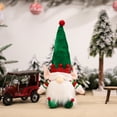 thumbnail image 5 of 2 Pack Lighted Christmas Gnomes,Handmade Plush Santa Gnome, LED Light Up Scandinavian Swedish Tomte Toy Holiday Present, Battery Operated Xmas Gifts Winter Mantle Tabletop Decor, 5 of 9