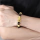 thumbnail image 4 of Pulsera de riqueza de obsidiana negra con pulsera de amuleto rico de la suerte Pi Xiu dorado, 4 of 12
