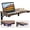 Brown, variant on Folding Shelf Wall Mounted for Small Space, Black Wall Table for Living Room Bedroom Decor, Home Office Floating Fold Down Desk, Media Shelves with Heavy, 16.5"*11.8"