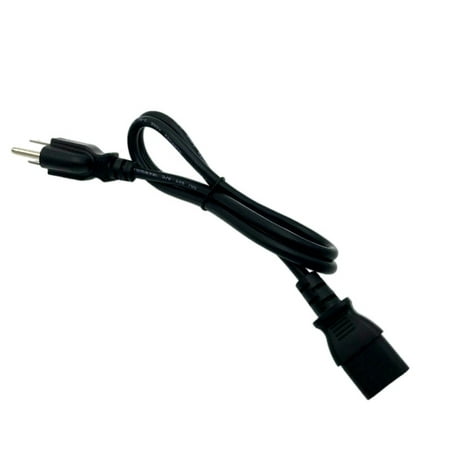 Kentek 3 Feet Ft AC Power Cable Cord For DELL MONITOR E2014H U2412M P2412H P1913S 1704FPT 3008WFP