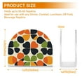 thumbnail image 4 of Yayeee Napkin Holder for Table Kitchen Paper Tissue Organization, Black Clover Pattern, 4 of 8