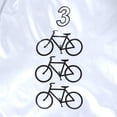 thumbnail image 3 of Bicycle Cover for 3 Bikes Waterproof Outdoor Storage Winter Cold Weather, Rain Snow Wind Proof Tarp Tent Shed Dust Dirt Resistant All Weather, 3 of 4