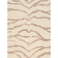 thumbnail image 2 of Pasargad Home Edgy Hand-Tufted Bamboo Silk & Wool Area Rug 6' 0" X 9' 0" Ivory, 2 of 5