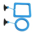 thumbnail image 3 of Anillo de alimentación para peces, redondo y cuadrado, alimentador de alimentos flotante para acuario, círculo con ventosa para pecera y acuario, 3 of 5