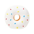 thumbnail image 1 of Durable Latex Donut Squeaky Chew Toy for Puppies Interactive Teething and, 1 of 4