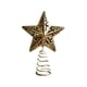 thumbnail image 2 of Adorno de Estrella de Hierro para La Punta Del Árbol de Navidad, Estrella Dorada de Cinco Puntas para Ventana., 2 of 6