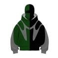 thumbnail image 1 of MHFRRA Sudadera con Capucha y Cremallera Moderna para Hombre, Diseño Elegante de Dos Capas, Ropa Deportiva Informal para Uso Diario En Primavera, Otoño E Invierno Verde oscuro, 1 of 2