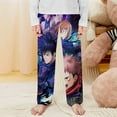thumbnail image 2 of Jujutsu Kaisen Pajamas Pants Soft Elastic Waist PJ Bottoms Comfy Lounge Long Pants, 2 of 7