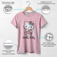 thumbnail image 3 of Sanrio Girls Hello Kitty Pink Cheetah Print T-Shirt,, 3 of 9
