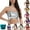 Black, variant on USSUMA Wireless Bras for Women Bra Soft Sports Bras for Lounge Tax Free Weekend Black,Blue,Light Blue,Sky Blue,Gold,Red,Purple,Hot Pink,Silver Strapless Bra for Big Bust