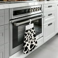 thumbnail image 4 of ZIATUBLE Cow Print Kitchen Hanging Towels Soft Hanging Hand Dry Towels 3 Pieces Set Absorbent Hanging Dual-Purpose Hand Towel Quick Dry Hand Towels for Bathroom with Loop Elastic Tea Towels, 4 of 7