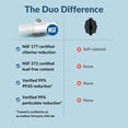 thumbnail image 3 of Cartuchos de repuesto para filtros de ducha Weddell Duo (3+1), 3 of 5