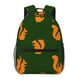 thumbnail image 1 of Balery Bold Squirrel Silhouettes Mochila Escolar Impresa, Mochila Ligera para Viajes Casual, Mochila Duradera y Cómoda Multifuncional, Mochila para Laptop-One Size, 1 of 5