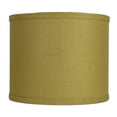 thumbnail image 3 of Classic Burlap Drum Lampshade, 8-inch to 16-inch Bottom Size Available Cream 12", 3 of 7
