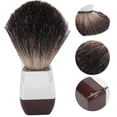 thumbnail image 1 of Brocha De Afeitar Para Hombres, Herramienta De Afeitar Con Brocha De Afeitar Para Barba Con De Acero Inoxidable Para El Hogar Para Salón, 1 of 7
