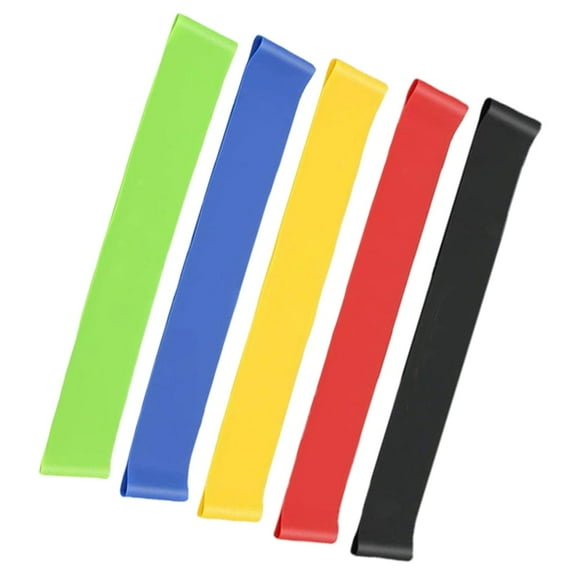Qucyy 5pcs Chair Bands Stretch Foot Band Classroom Chairs Desk Feet Band Chair Bands Exercise Loop Band Resistance Loop Exercise Band