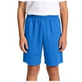 thumbnail image 3 of Yindaity Boys Toddler Shorts Toddler to Youth Athletic Shorts for Boys and Girls Soccer Basketball Sports(Blue,10-11 Years), 3 of 9