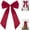 Big Red Bow*10, variant on 26x42 Inch Super Big Red Christmas Tree Topper Bow, 2026 New Tree Topper Bow for Party Decoration, Large Red Bow for Room Door Wall Decor, Huge Smooth Satin Bow for Gift