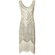 thumbnail image 2 of Vestido Flapper de los años 20 para mujer, vestido largo con flecos, disfraz de Gran Gatsby, vestidos vintage con cuentas y lentejuelas de los años 20, 2 of 2