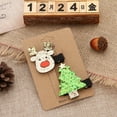 thumbnail image 3 of Juego de pinzas para el cabello de Navidad Toystoory Alce/Árbol de Navidad, 3 of 6