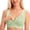 Green, variant on Daisy Bras for Older Women Padded No Underwire Snap Front Closure Full Coverage Comfort Senior Wireless Bralettes Beige 3XL