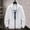 White, variant on Men's Jackets Clearance Zipper Up Big and Tall Solid Color Outdoor Sunscreen Climb Sport Run Pocket Zipper Long Sleeved Outwear