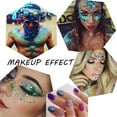 thumbnail image 6 of Glitter Gel for Body & Face Makeup - Halloween Costume Makeup with Sparkling Effects for Parties and Events - A, 6 of 8