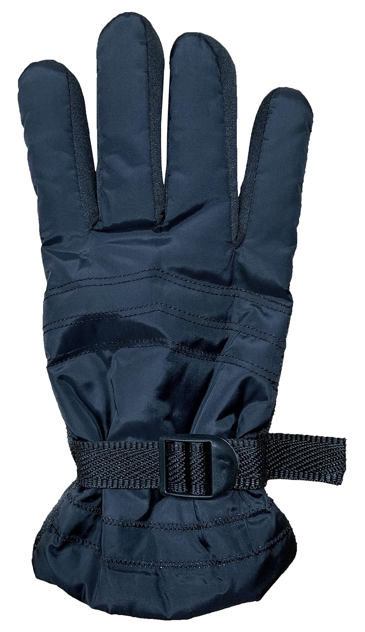 Yacht & Smith Winter Ski Gloves, Mens Womens Winter Gloves, Rubber Gripper Palm, Buckle Strap, Bulk