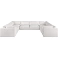 thumbnail image 4 of Meridian Furniture Ease Cream Fabric Modular Sectional, 4 of 46