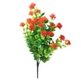 thumbnail image 2 of Horivan Artificial Outdoor Flowers Fake Green Shrubs Plants for Garden Porch Decoration, UV Resistant Faux Greenery for Home Exterior Decor, 2 of 9