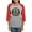 Heather/Red, variant on CafePress - St. Benedict Medal Women's Baseball T Shirt - Womens Baseball Tee