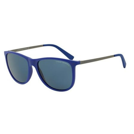 ARMANI EXCHANGE Sunglasses AX 4047S 816880 Matte Electric Blue 57MM