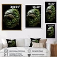 thumbnail image 4 of Designart "Eco Guardians Of The Dolphins I" Animals Dolphin Floater Framed Canvas Art Print, 4 of 5