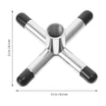 thumbnail image 2 of OULII Metal Pool Game Accessories Bridge for Pool Players Silver 1Pcs, 2 of 8