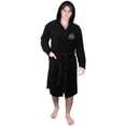 thumbnail image 4 of Newcastle United FC Mens Crest Fleece Dressing Gown, 4 of 4
