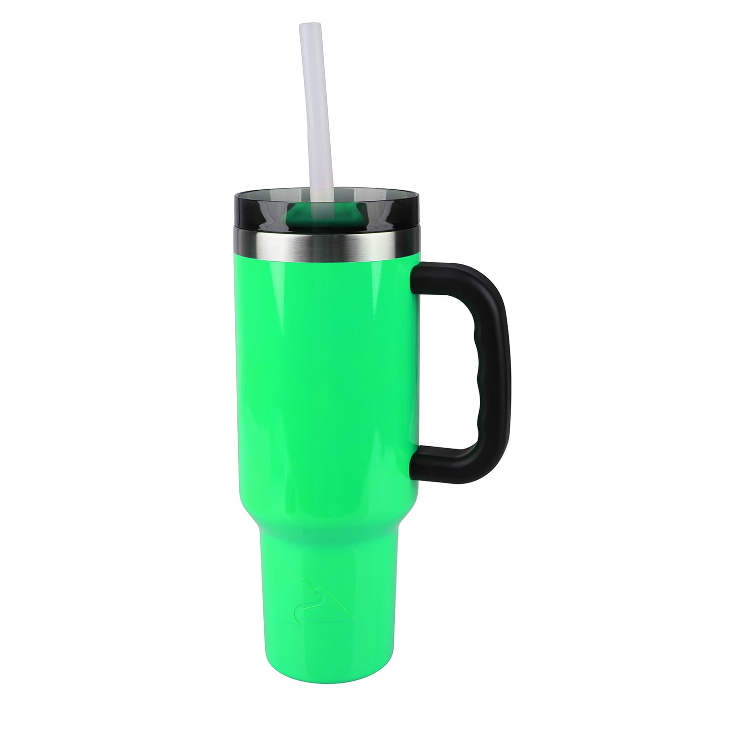 Ozark Trail 40oz Stainless Steel Tumbler, Neon Green